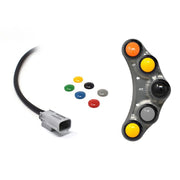 RACING LEFT HANDLEBAR SWITCH TITANIUM JETPRIME APRILIA RS 660 2020 - 21