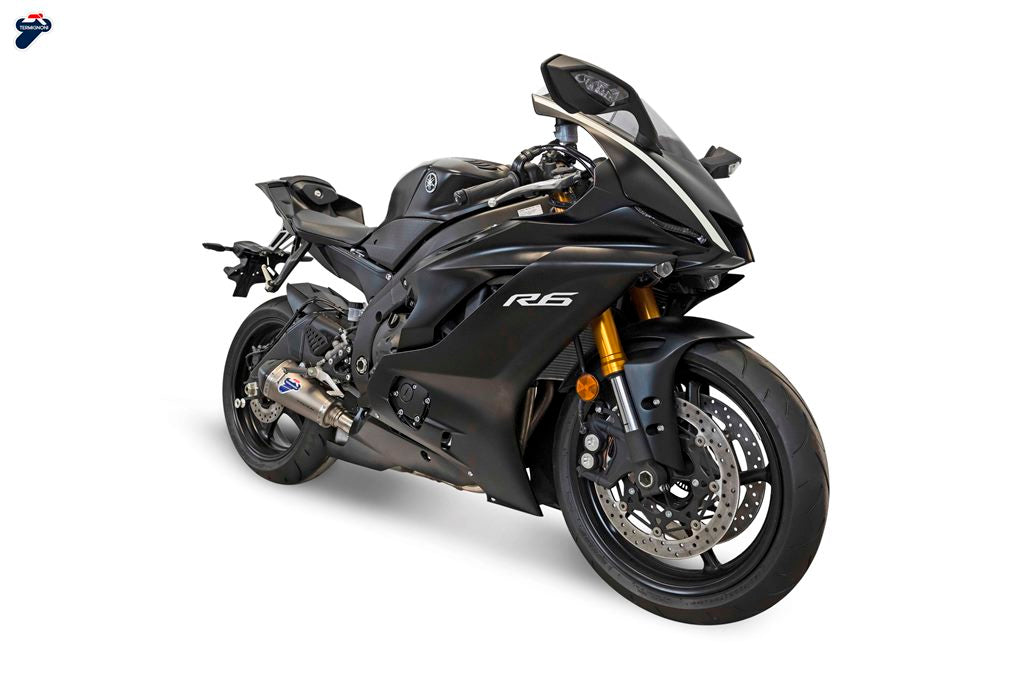 TERMINALE SCARICO RACING TERMIGNONI FORCE TITANIO YAMAHA R6 2017 - 19