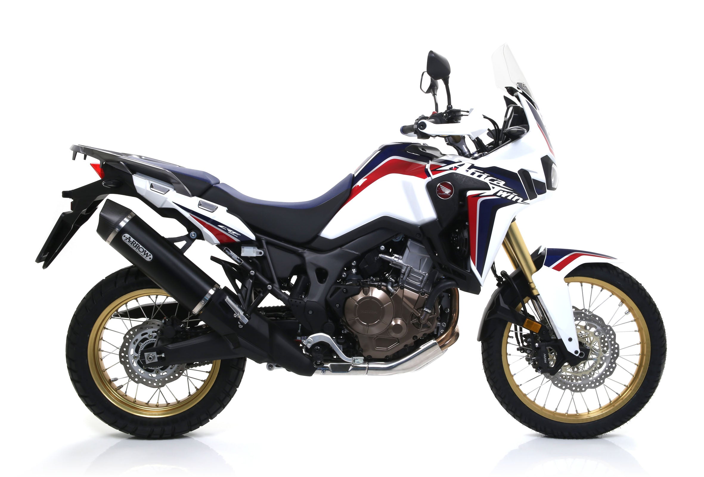 SCARICO MAXI RACE-TECH TITANIO-CARBONIO ARROW HONDA CRF 1000L AFRICA TWIN 16-19