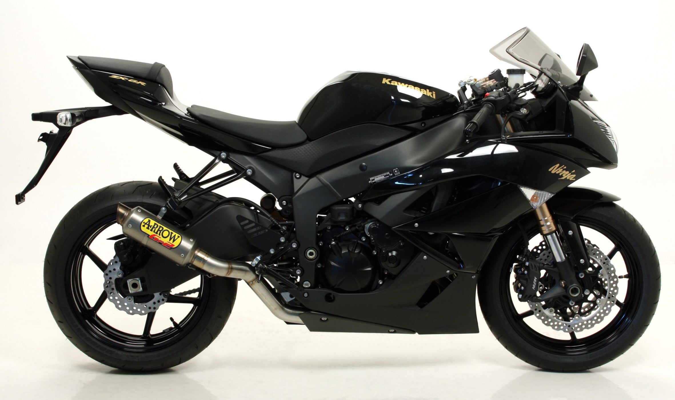 SCARICO MARMITTA GP2 FULL TITANIO ARROW KAWASAKI ZX-6R 09-16