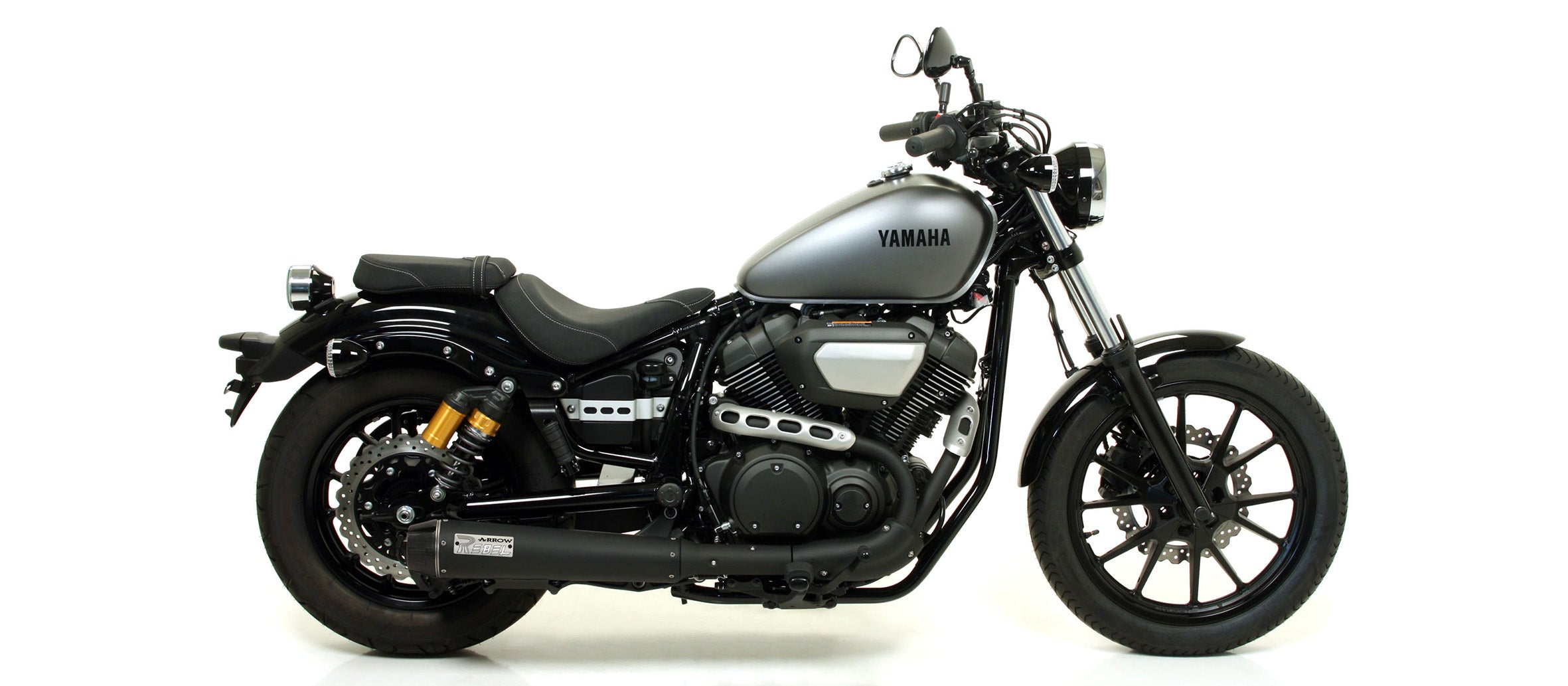 KIT SILENCER REBEL DARK-CARBON ARROW YAMAHA XV 950 R 2014-16