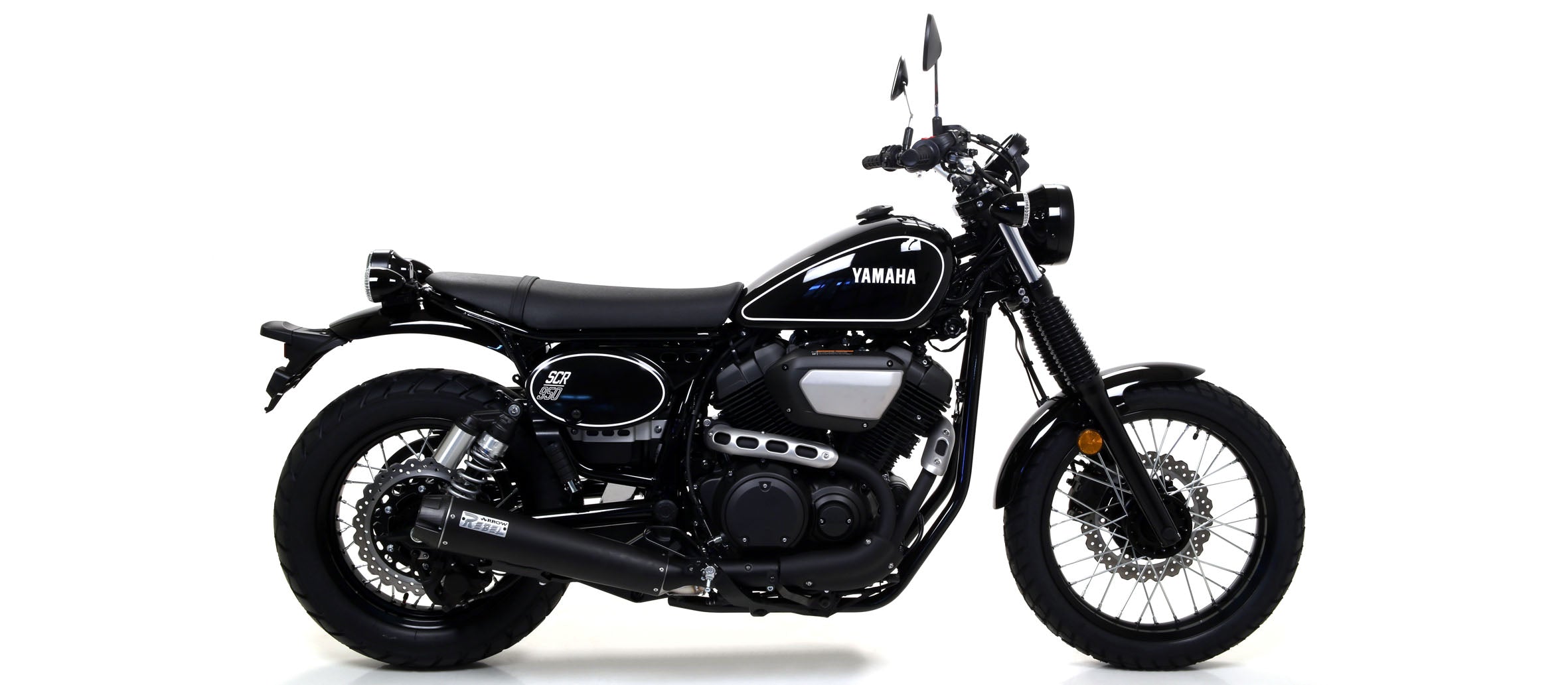 KIT SILENCER APPROVED E9 REBEL CARBON-CARBON ARROW YAMAHA SCR 950 17-20
