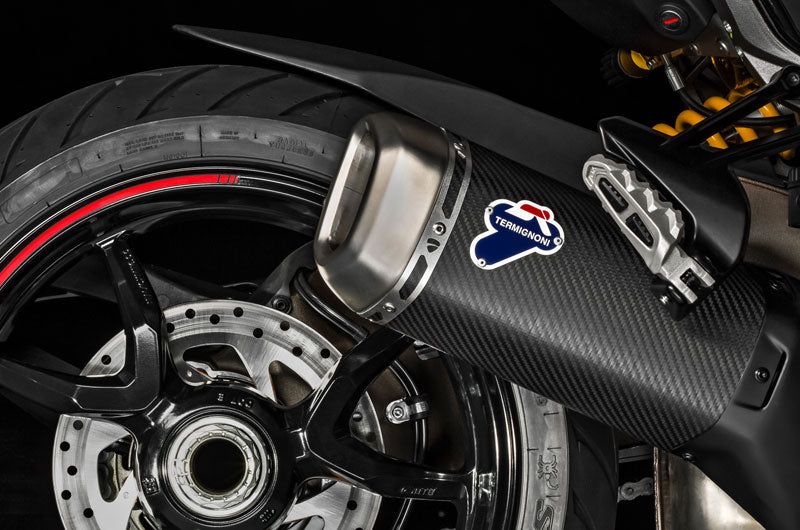 TERMINALE SCARICO OMOLOGATO CARBONIO TERMIGNONI DUCATI MULTISTRADA 1260 2018 19