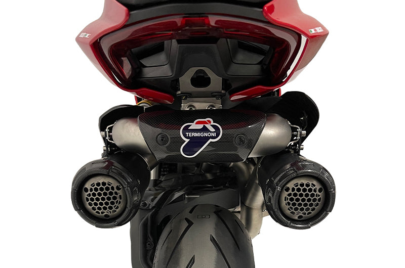 SCARICO COMPLETO WSS FULL TITANIO + UPMAP TERMIGNONI DUCATI STREETFIGHTER V2