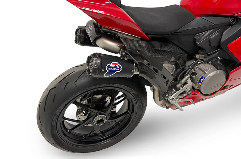 SCARICO COMPLETO WSS FULL TITANIO + UPMAP TERMIGNONI DUCATI PANIGALE V2