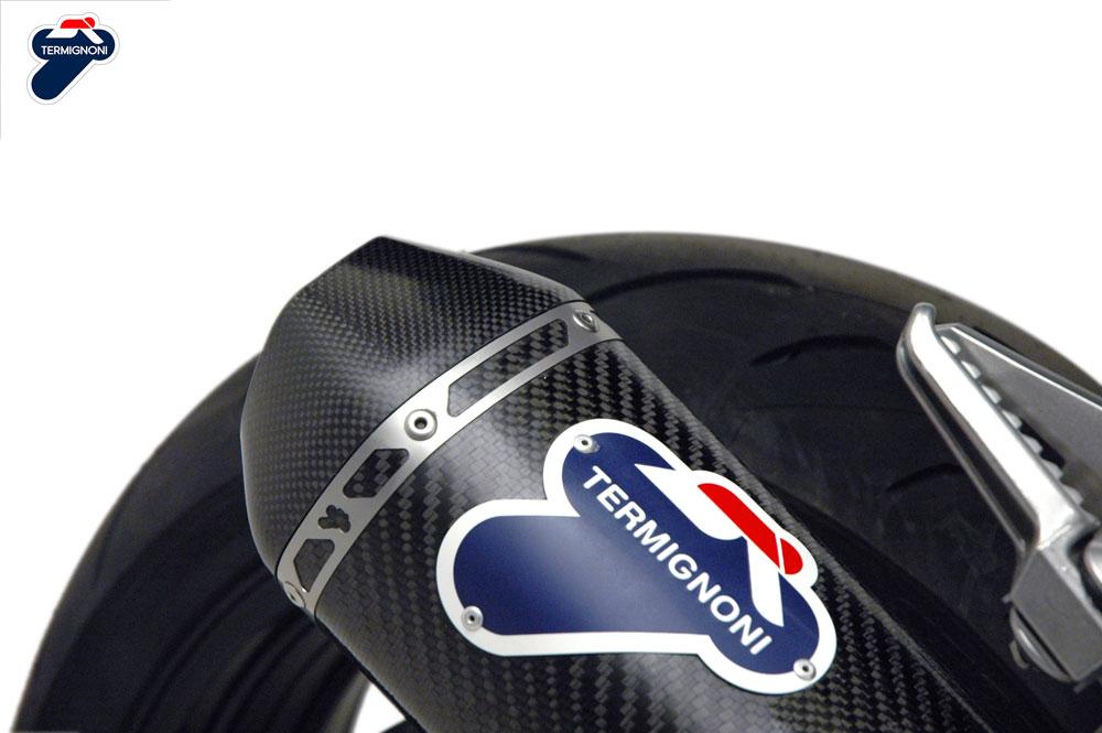 SILENCER EXHAUST TERMIGNONI APPROVED CARBON KAWASAKI Z800 E 2013 - 17