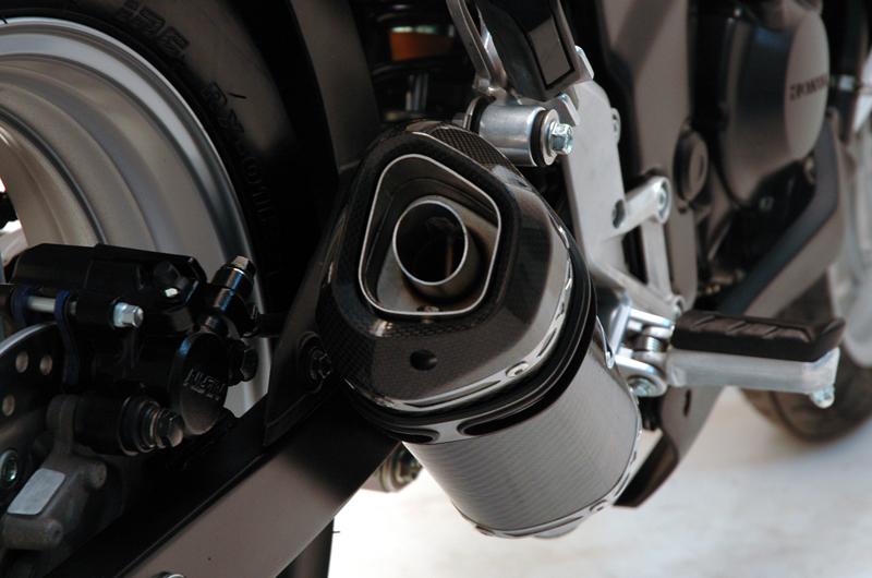 SILENCER EXHAUST TERMIGNONI APPROVED CARBON HONDA HONDA CBR 250R 2012 - 13