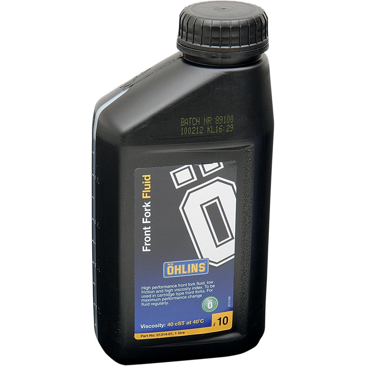 1 LITRO OLIO OHLINS No. 10 FORCELLA 40 CST 40° 01314-01