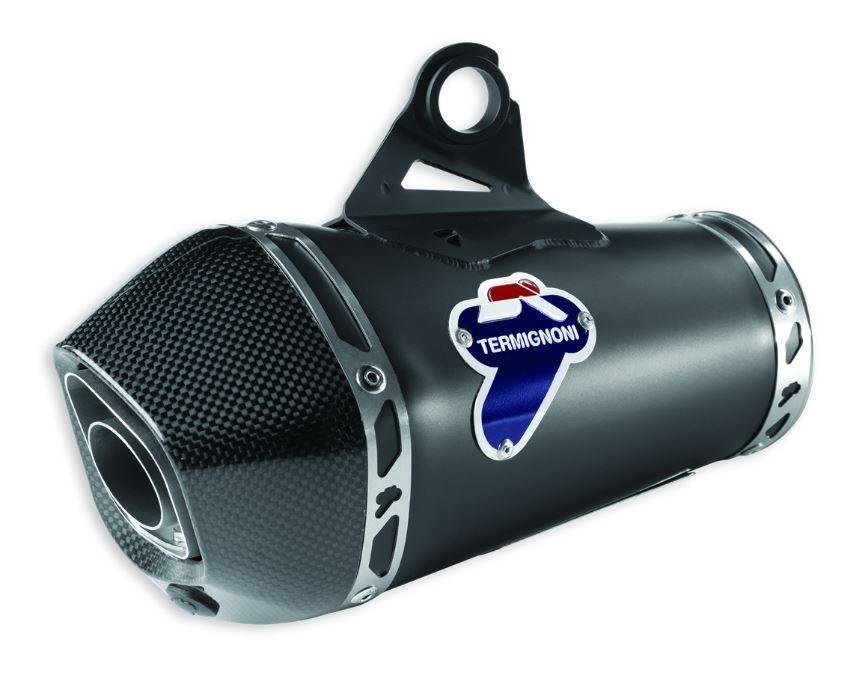 TERMINALE DI SCARICO RACING NERO TERMIGNONI DUCATI SCRAMBLER 800 2015 - 19