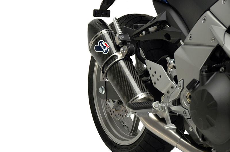 SILENCER EXHAUST TERMIGNONI APPROVED CONICAL CARBON KAWASAKI Z750 2007 - 11