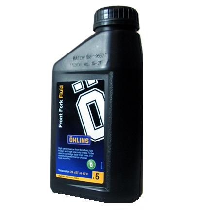 1 LITRO OLIO OHLINS No. 5 FORCELLA 20,04 CST 40° 01330-01
