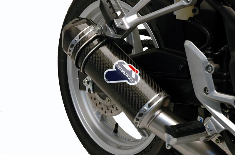 SILENCER EXHAUST TERMIGNONI APPROVED CARBON HONDA HONDA CBR 250R 2012 - 13