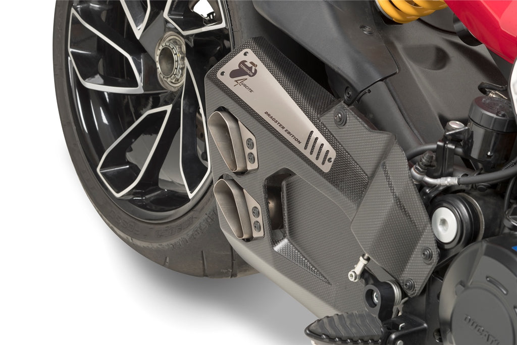SCARICO + DEKAT 4USCITE DRAGSTER EDITION TERMIGNONI DUCATI DIAVEL V4