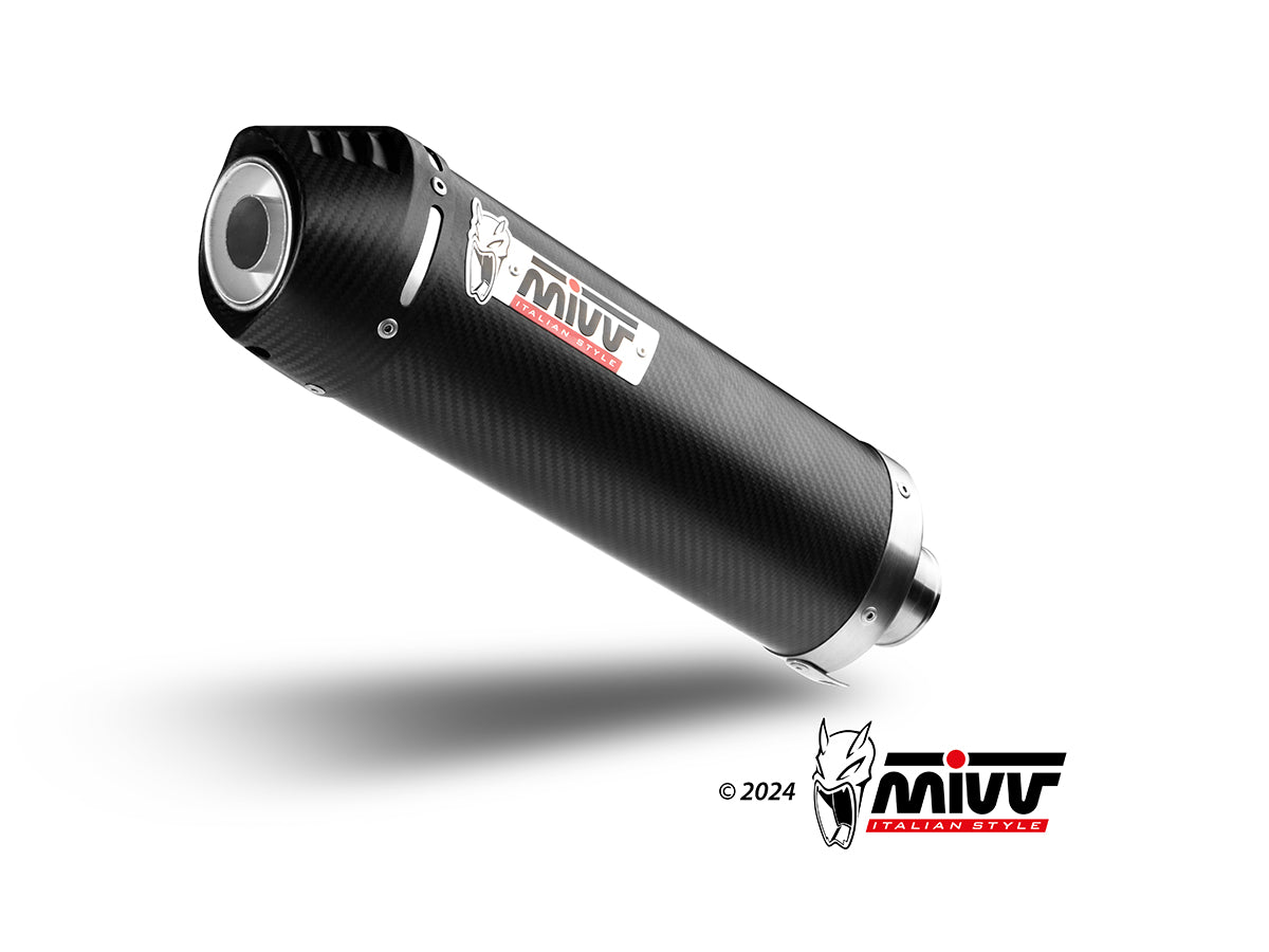 TERMINALE DI SCARICO IN CARBONIO MIVV OVAL YAMAHA XT 1200 Z SUPERTENERE 2010 -20