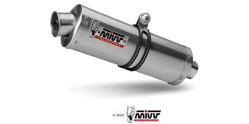 SCARICO COMPLETO IN ACCIAIO INOX RACING MIVV OVAL YAMAHA T-MAX 500 2001 - 2007