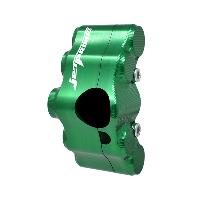 PULSANTIERA SINISTRA RACING VERDE JETPRIME KAWASAKI NINJA ZX6R 2009 - 16