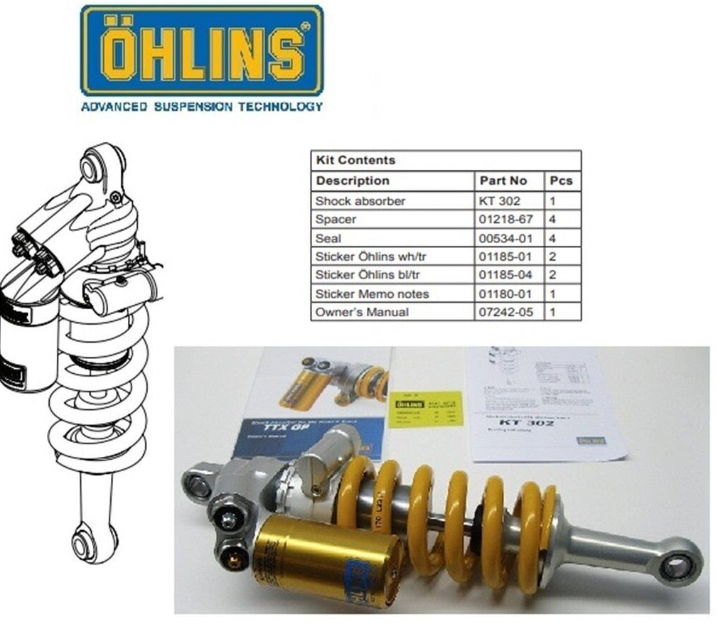 AMMORTIZZATORE POSTERIORE T39PR1C1B OHLINS KTM SUPER DUKE R 1290 2014-19