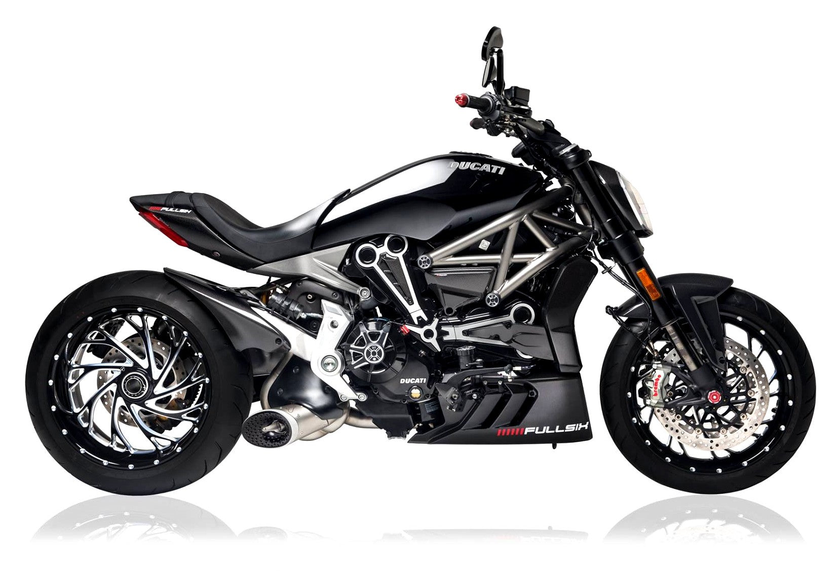TERMINALE DI SCARICO ACCIAIO INOX RACING TERMIGNONI DUCATI XDIAVEL 2016 - 18