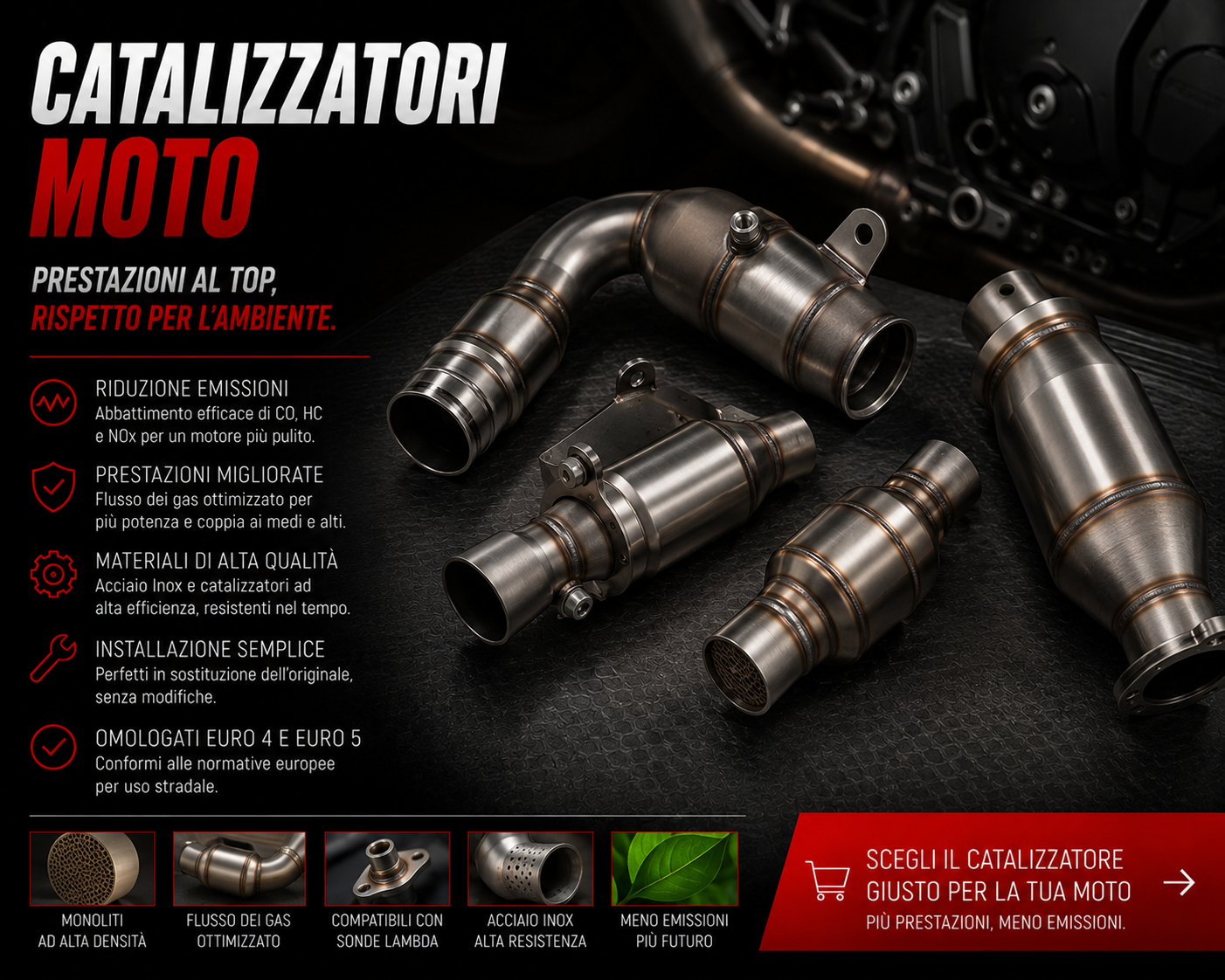 Catalizzatori Moto
