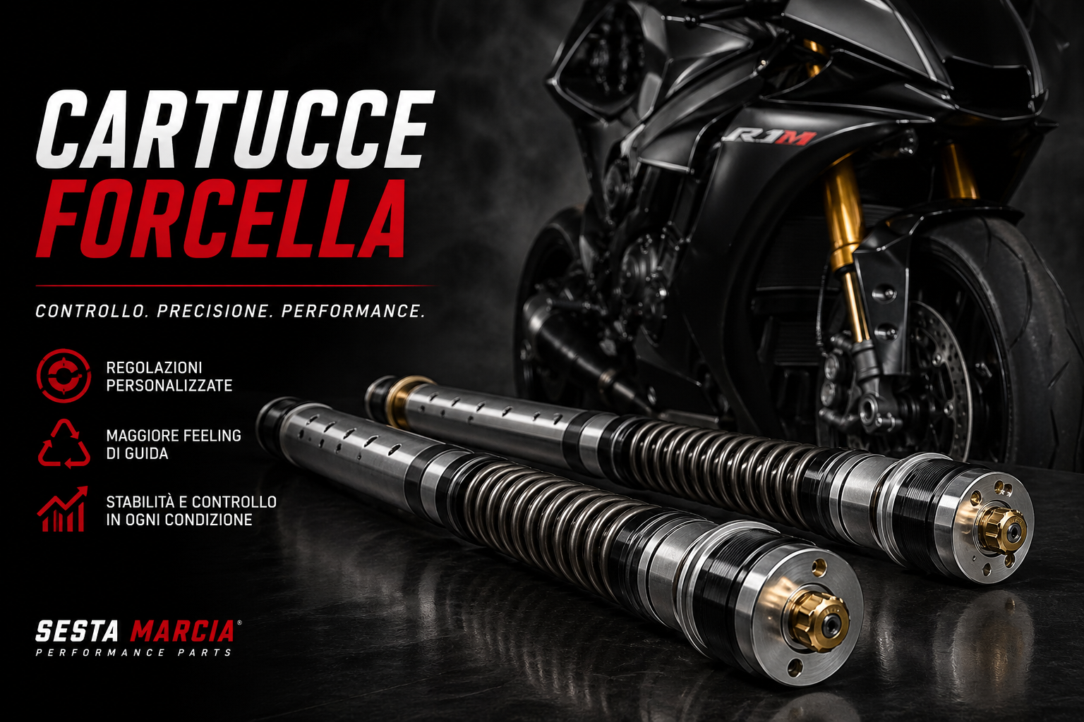Cartucce Forcella Moto