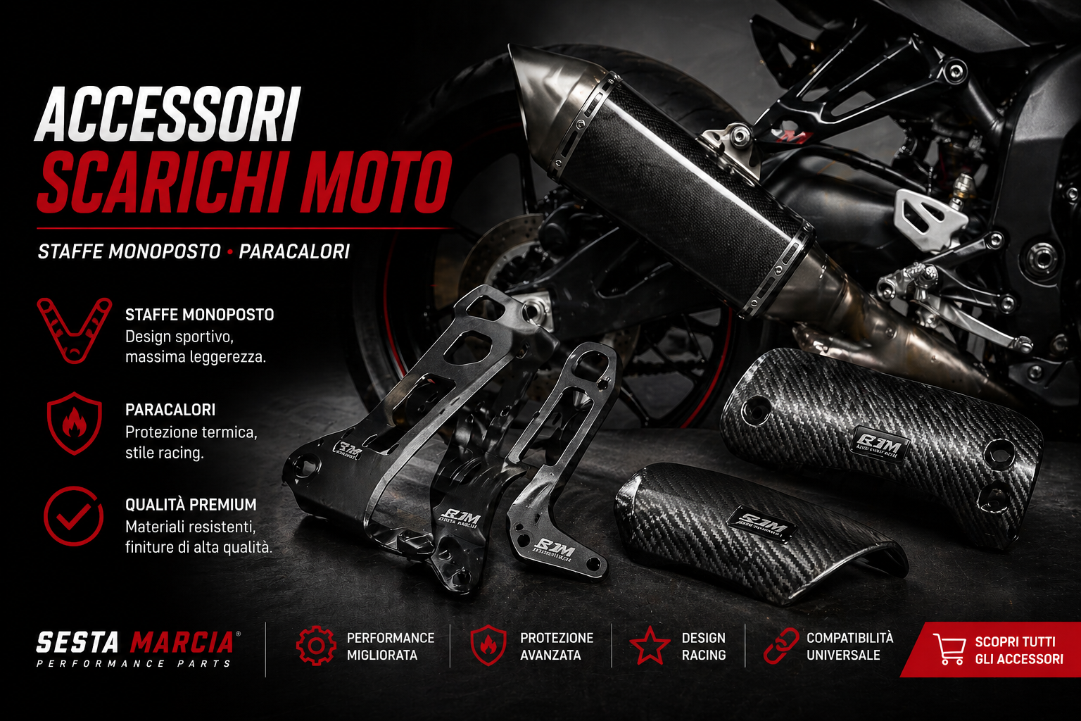 Accessori Scarichi Moto