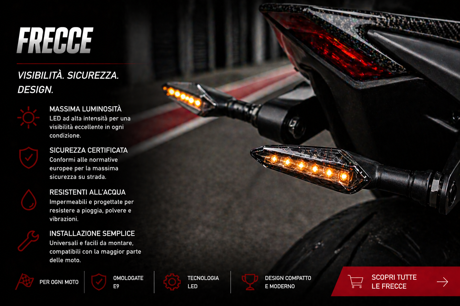 Frecce Moto LED
