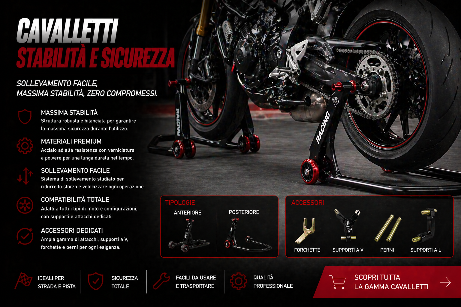 Cavalletti Moto
