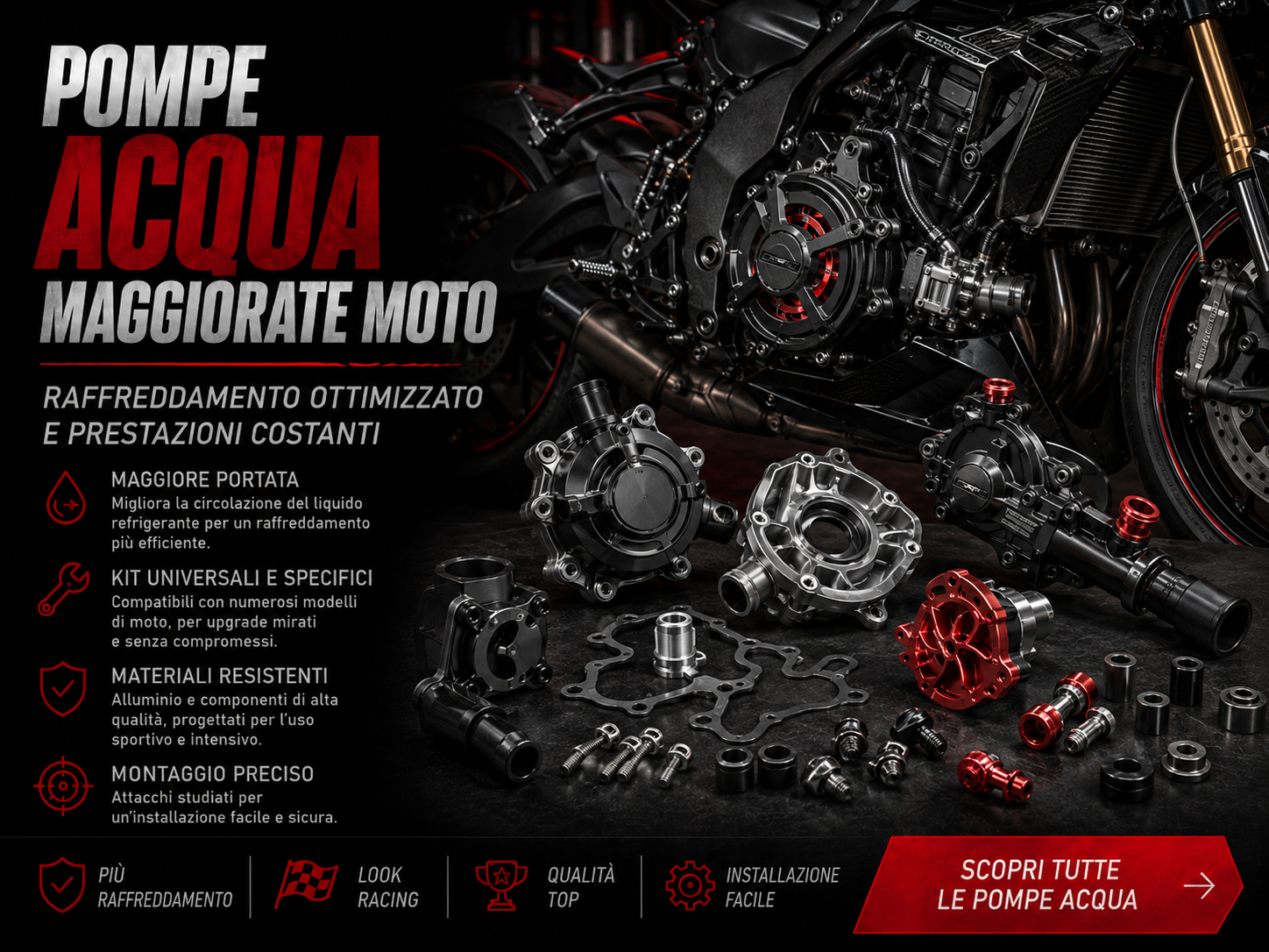 Pompe Acqua Moto