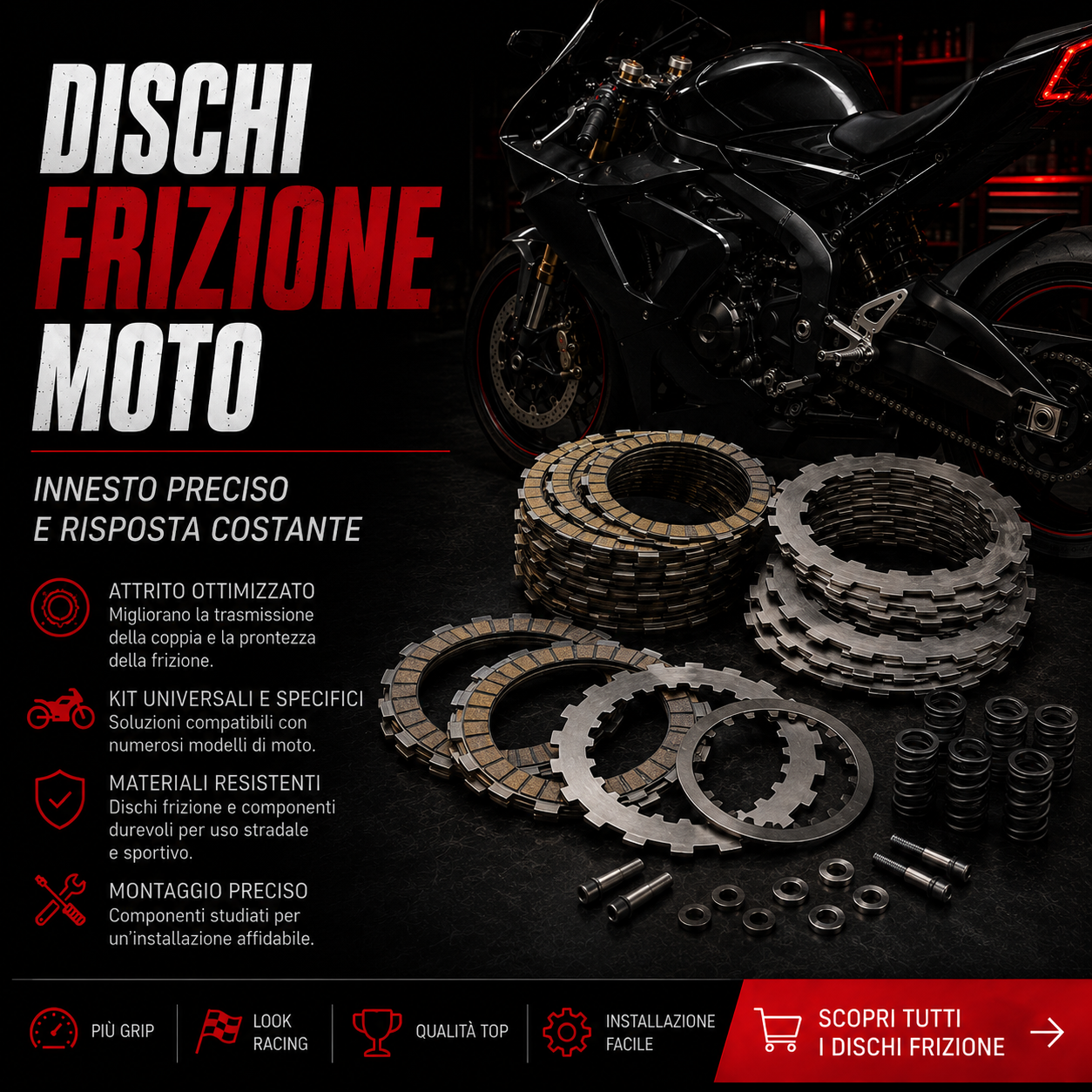 Dischi Frizione Moto