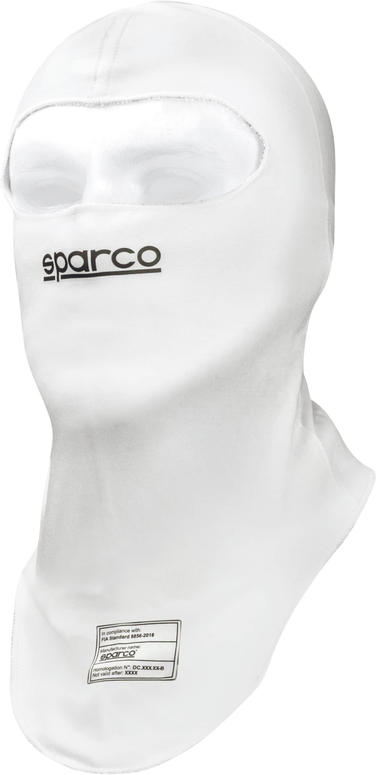 SOTTOCASCO SPARCO IGNIFUGO FIA RW4 BIANCO