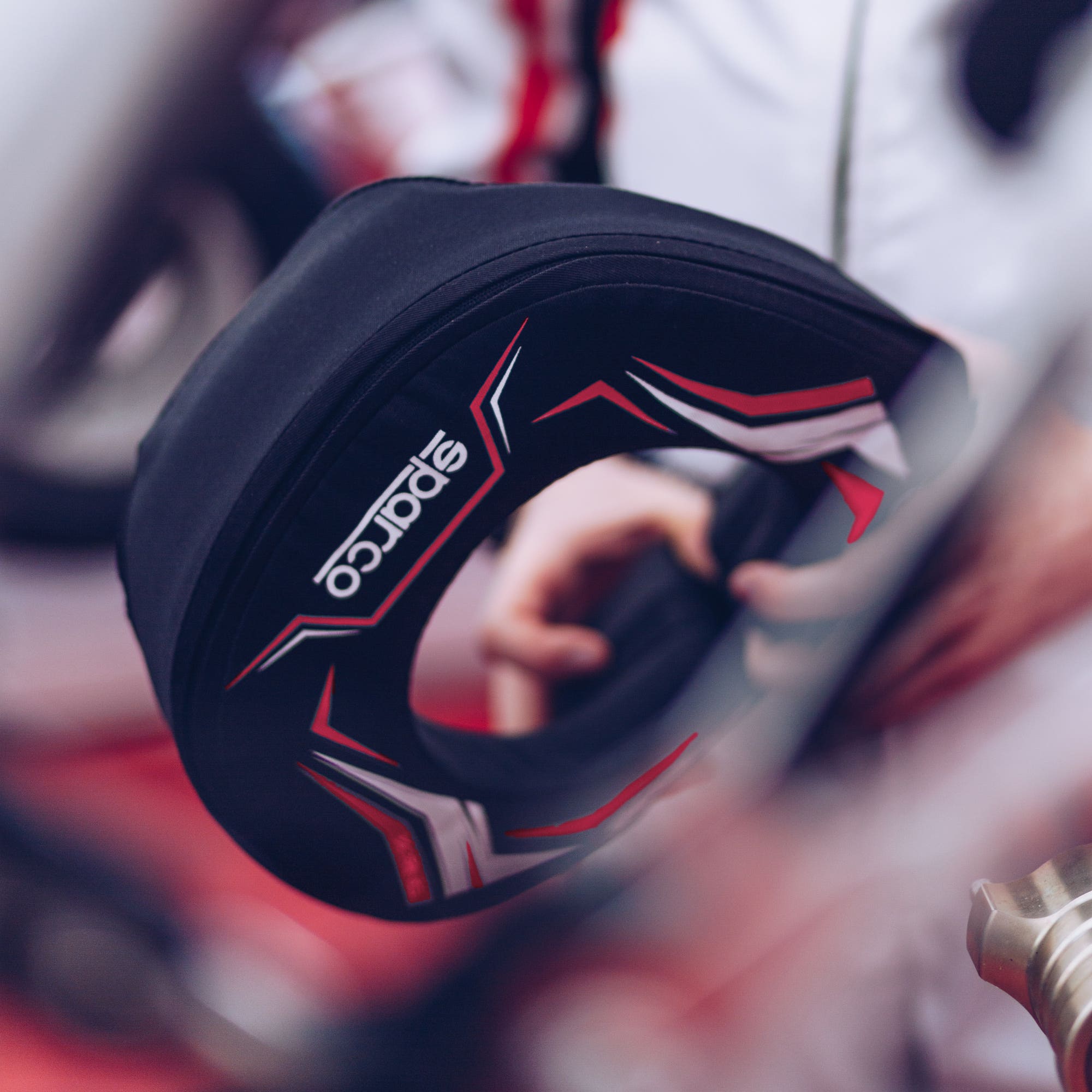 COLLARE KART SPARCO K-RING NR/RS