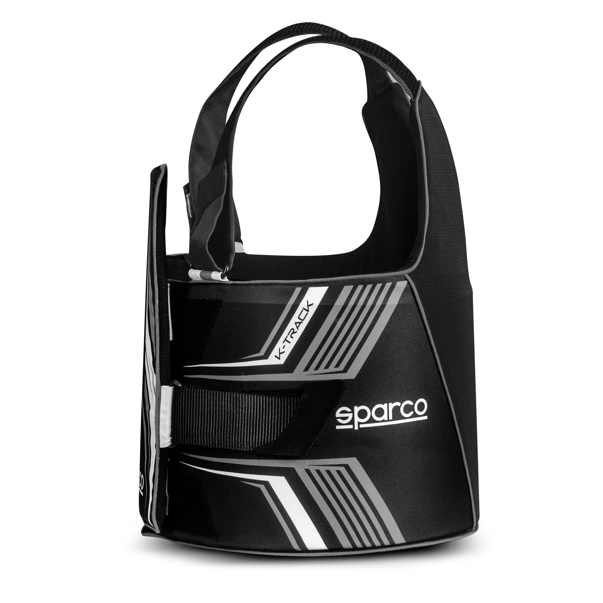 CORPETTO PARACOSTOLE KART SPARCO K-TRACK FIA 8870-2018 NR/BI