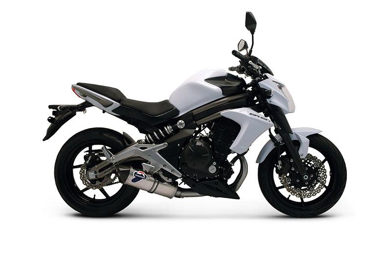 COMPLETE EXHAUST TERMIGNONI APPROVED RELEVANCE CARBON KAWASAKI ER6N 2012-16