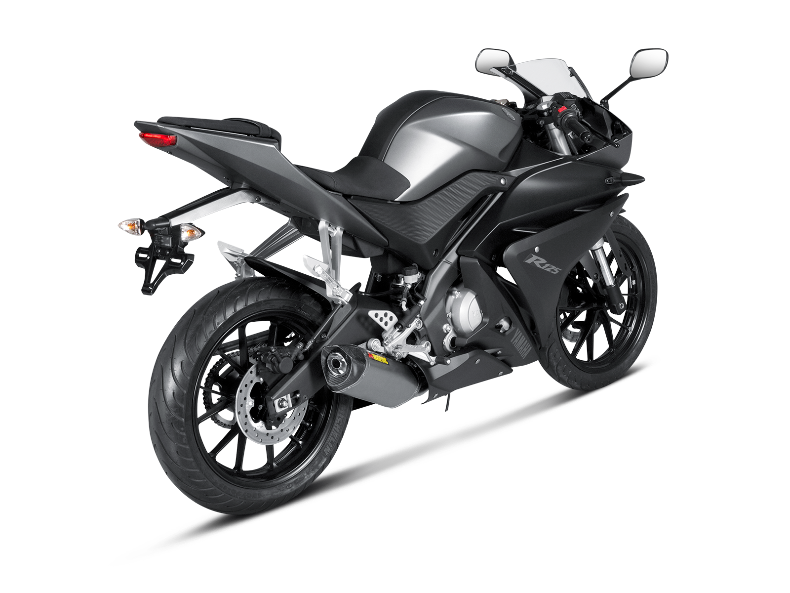 AKRAPOVIC SCARICO COMPLETO TITANIO RACING YAMAHA MT 125 YZF R125 2014-18 - AKRAPOVIC immagine 6