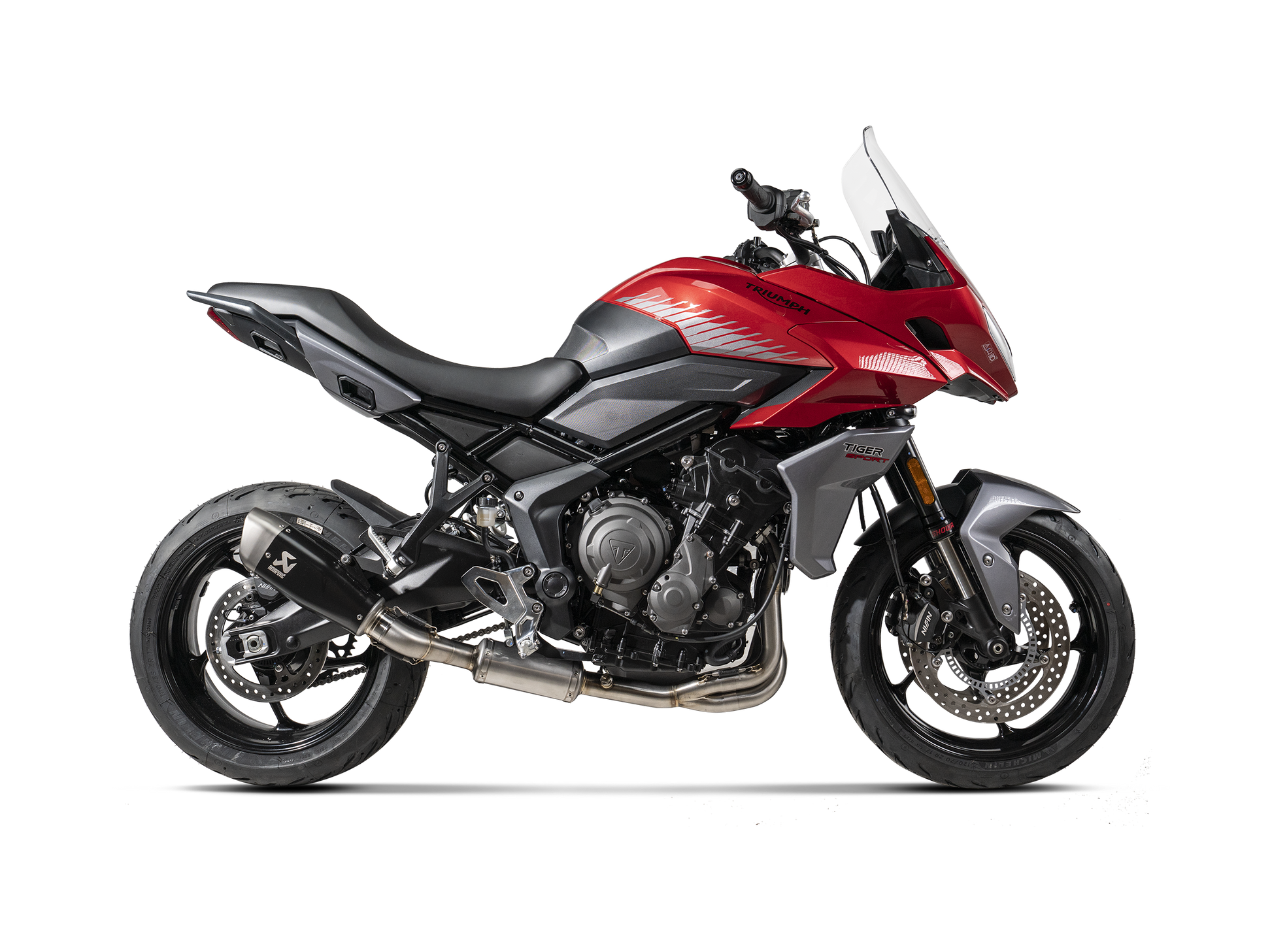 AKRAPOVIC SCARICO TITANIO RACING TRIUMPH TRIDENT / TIGER SPORT / DAYTONA 660 202 - AKRAPOVIC immagine 2