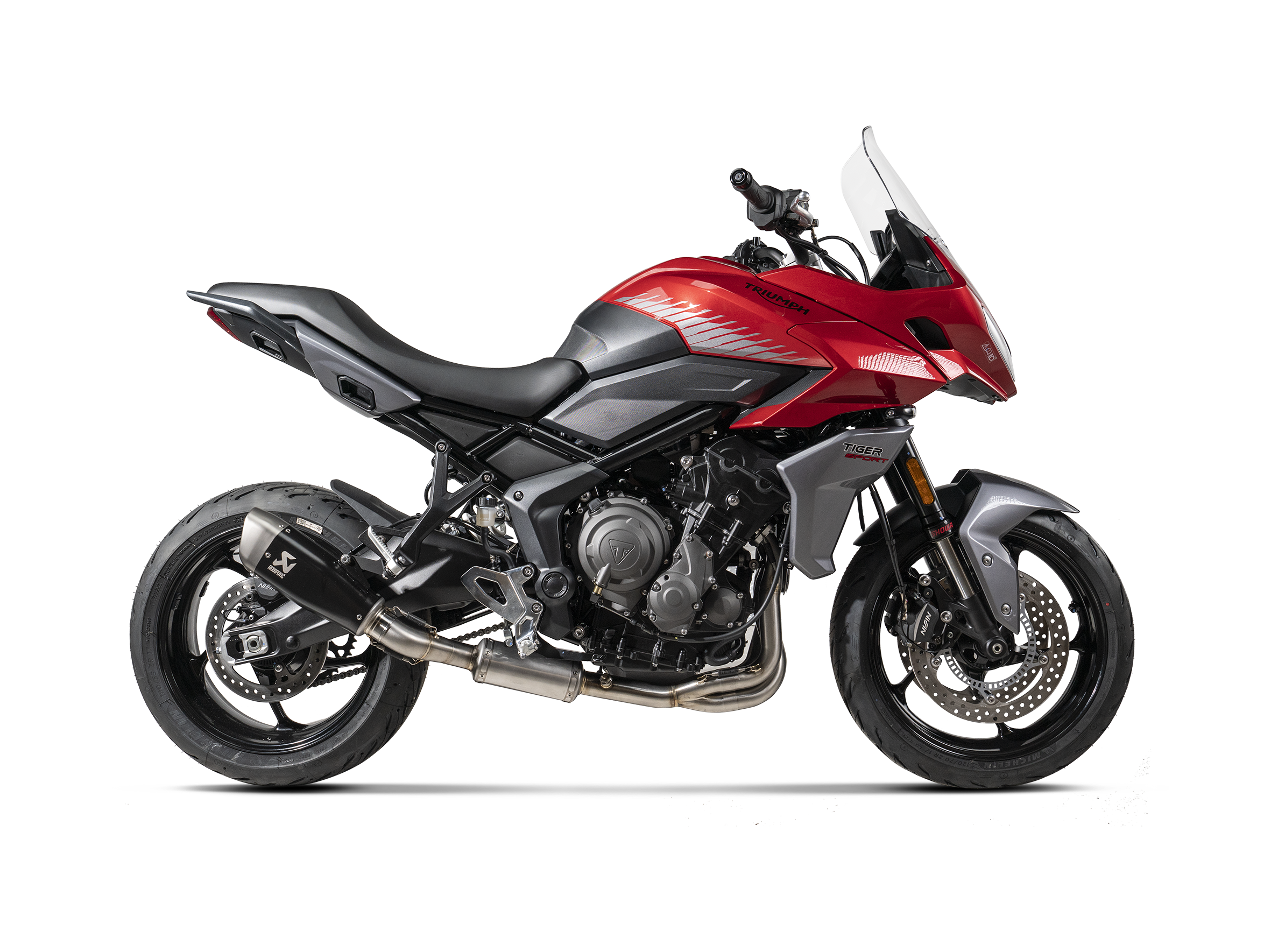 AKRAPOVIC SCARICO TITANIO RACING TRIUMPH TRIDENT / TIGER SPORT / DAYTONA 660 202 - AKRAPOVIC immagine 2