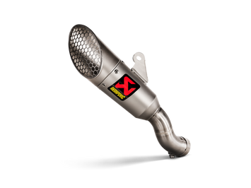 AKRAPOVIC TERMINALE TITANIO RACING YAMAHA MT 03 R3 2022-26 - AKRAPOVIC