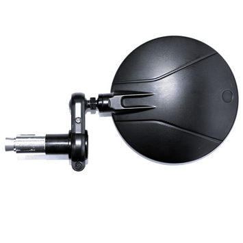 FAR BAR END REAR VIEW MIRROR BLACK VENOM LEFT/RIGHT SPORT MOTORCYCLE SIDE MIRROR