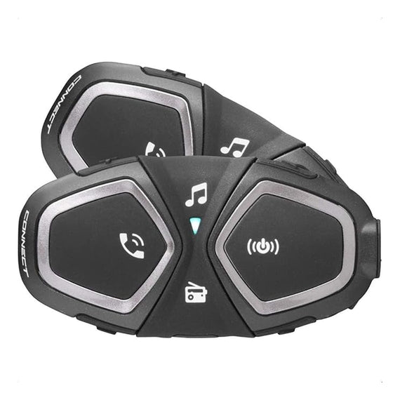 INTERFONO DA MOTO UNIVERSALE INTERPHONE CONNECT HD DOPPIO - Sestamarcia Racing Part Italia S.r.l.