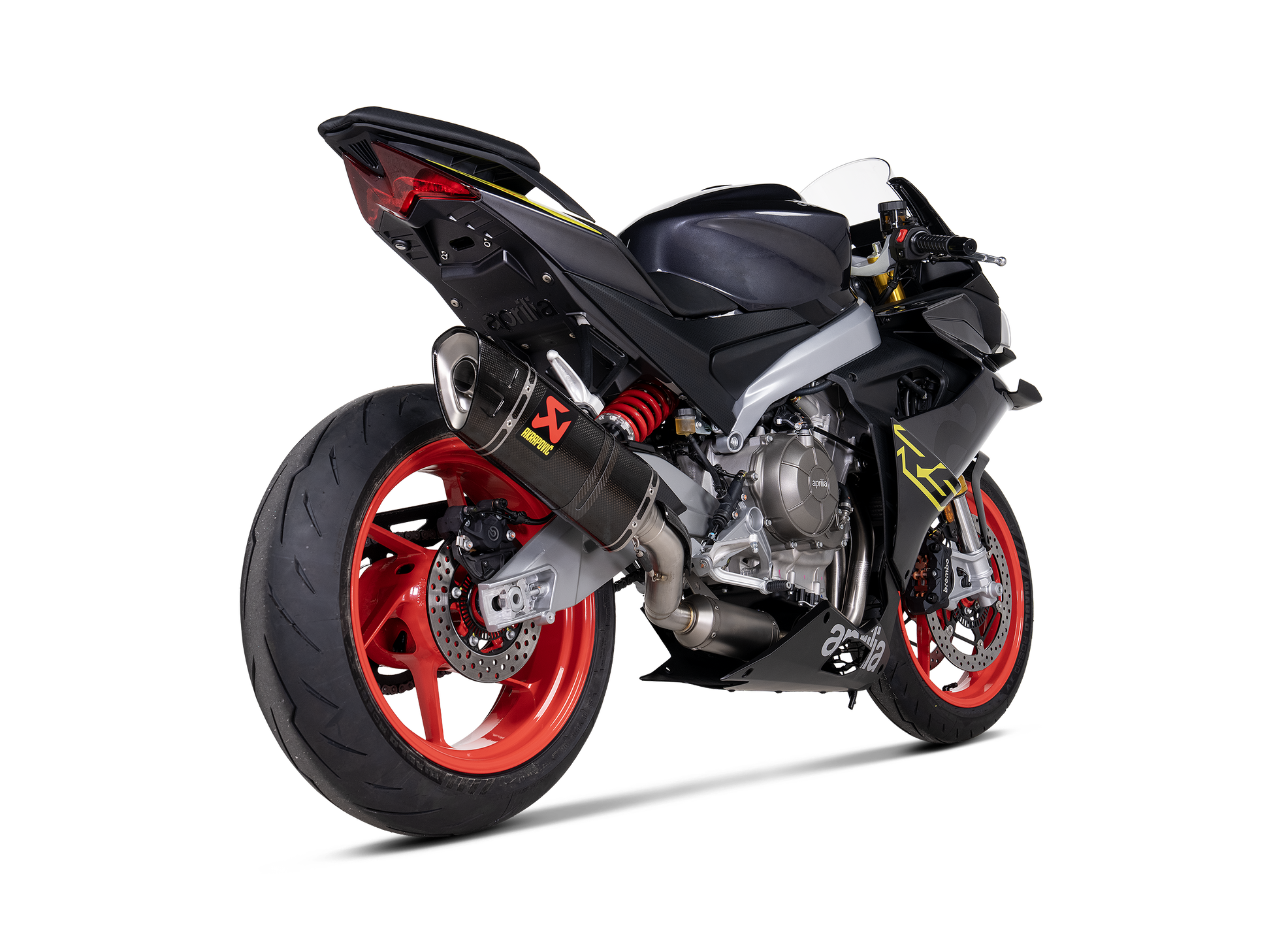 AKRAPOVIC TERMINALE CARBONIO RACING APRILIA TUONO 660 2021-26 - AKRAPOVIC immagine 3