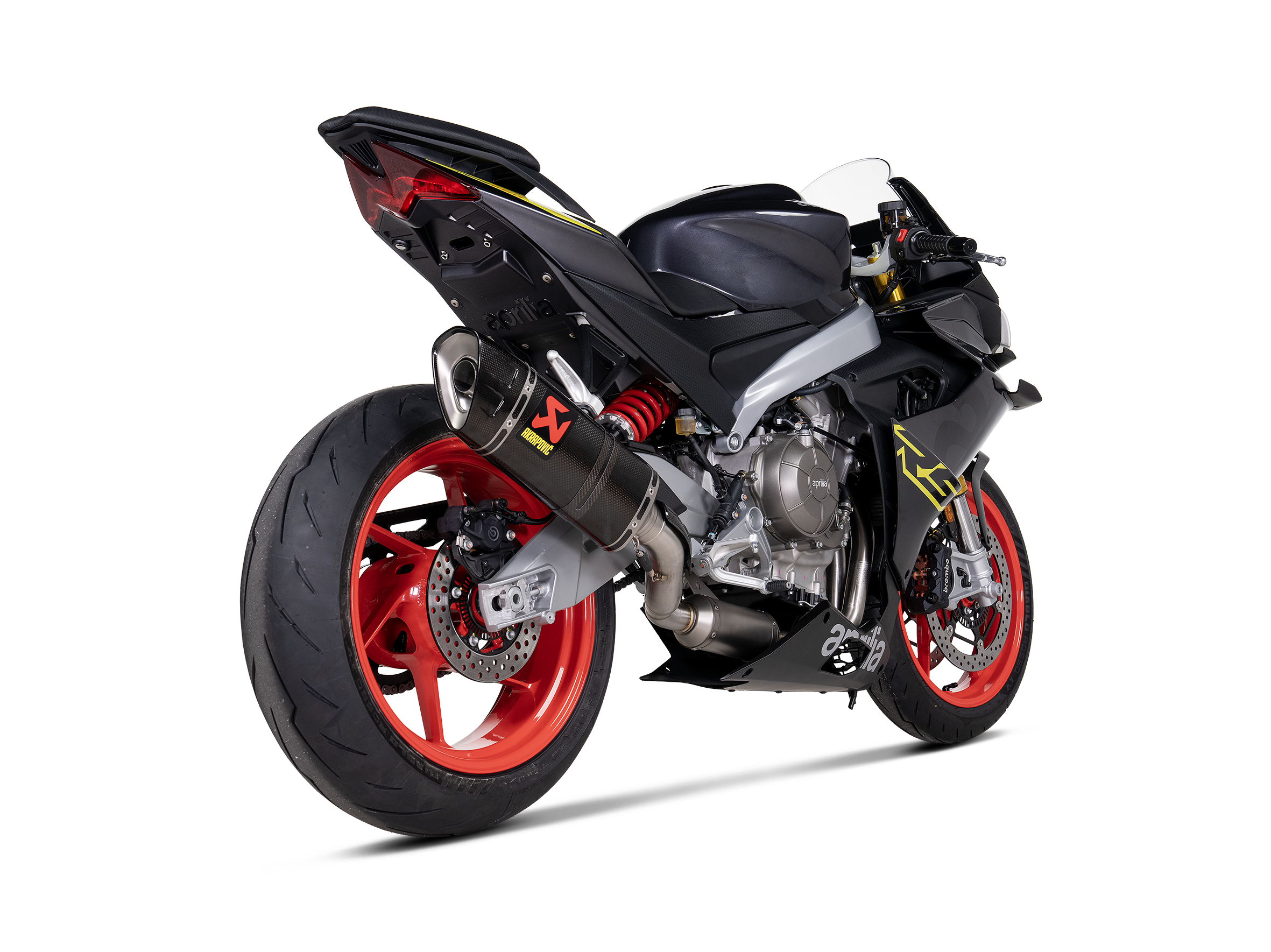 AKRAPOVIC TERMINALE CARBONIO RACING APRILIA TUONO 660 2021-26 - AKRAPOVIC immagine 3