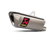 AKRAPOVIC TERMINALE TITANIO OMOLOGATO TRIUMPH SPEED TRIPLE 1200 RS / RR 2021-24 - AKRAPOVIC