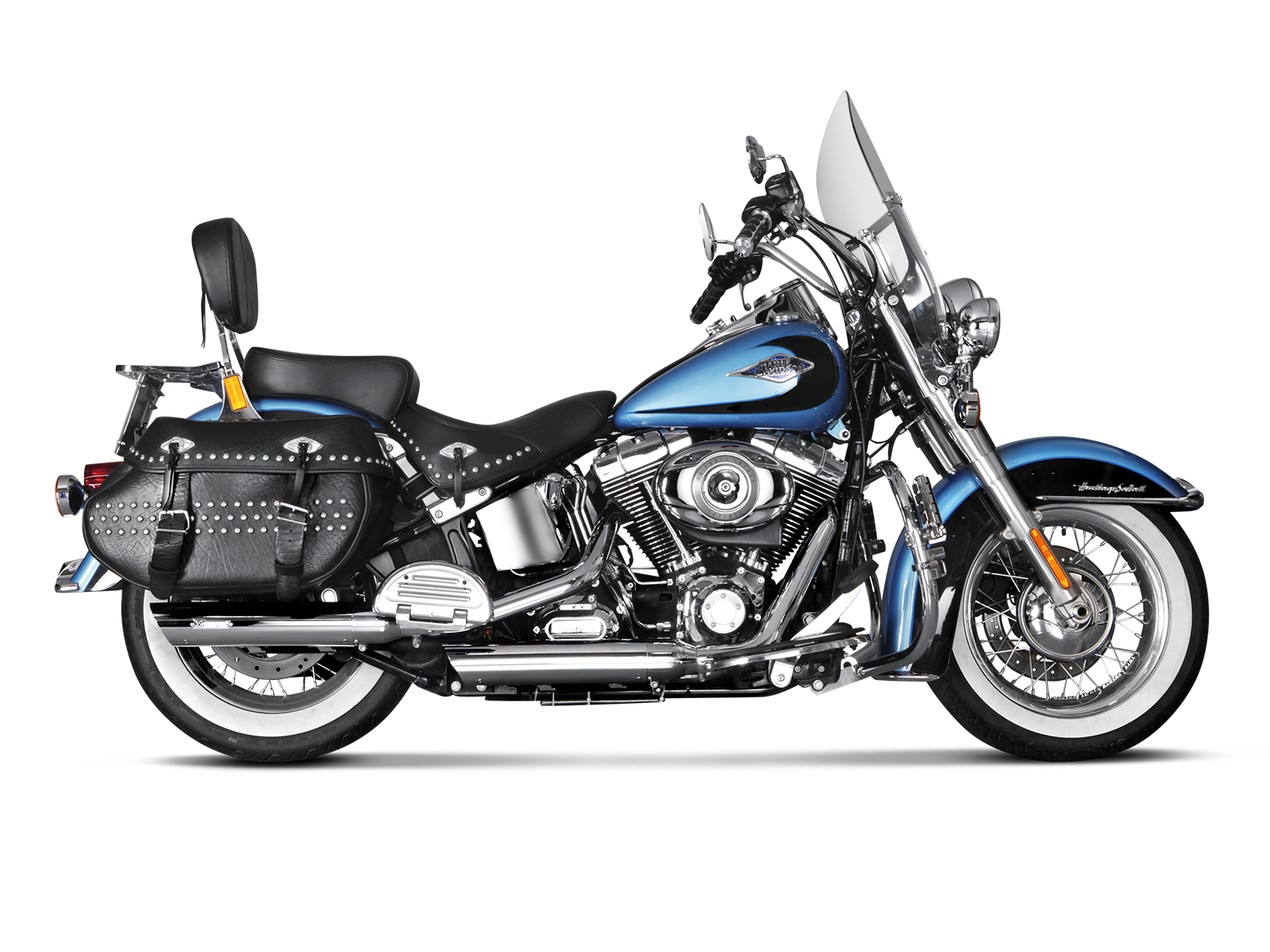 AKRAPOVIC TERMINALE CROMATO HARLEY-DAVIDSON SOFTAIL VARI MODELLI 2007-16 - AKRAPOVIC immagine 2