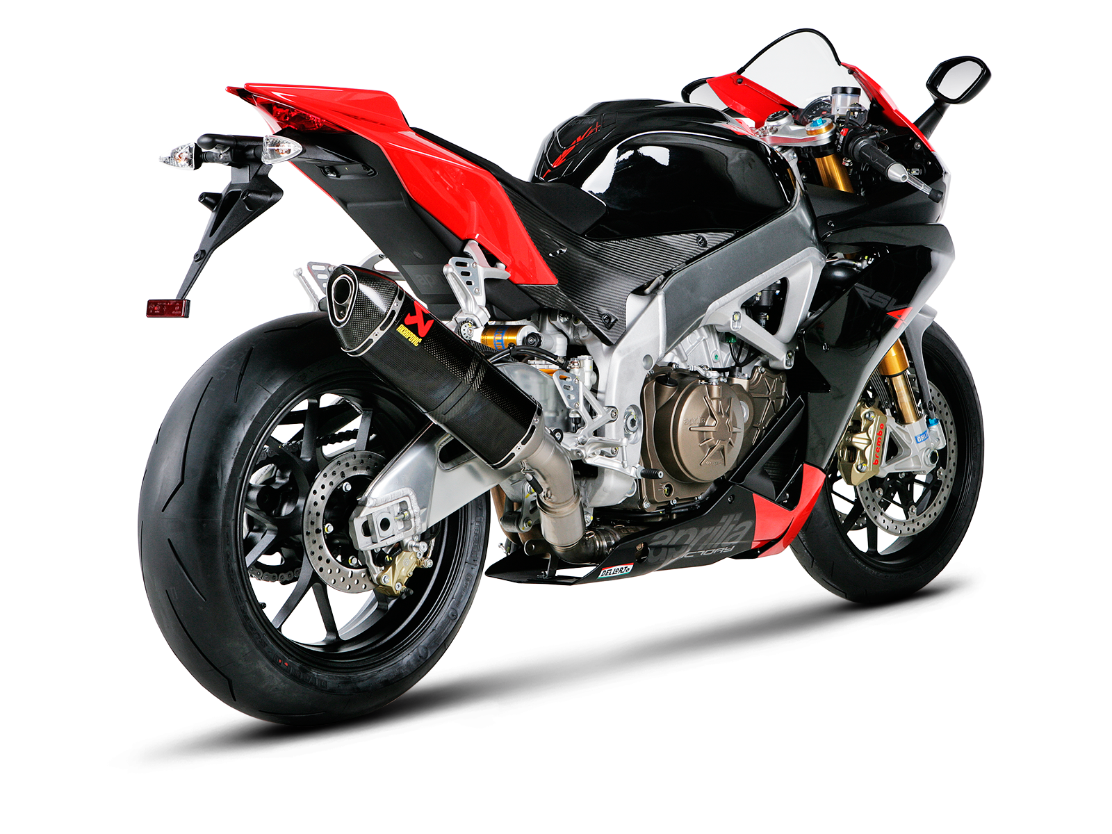 AKRAPOVIC TERMINALE CARBONIO RACING APRILIA RSV4 2009-16 - AKRAPOVIC immagine 2