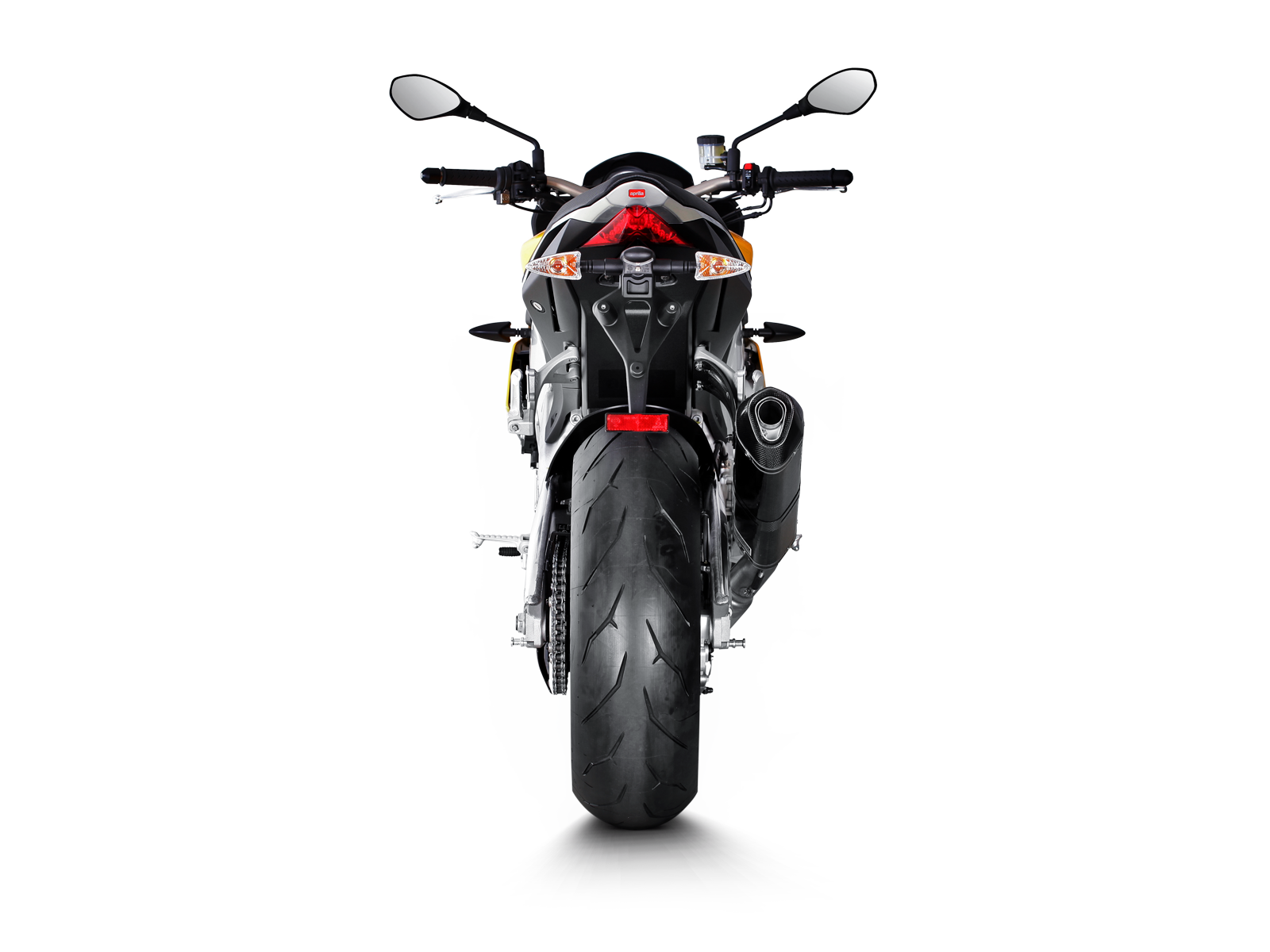 AKRAPOVIC TERMINALE CARBONIO RACING APRILIA TUONO V4 2009-16 - AKRAPOVIC immagine 4
