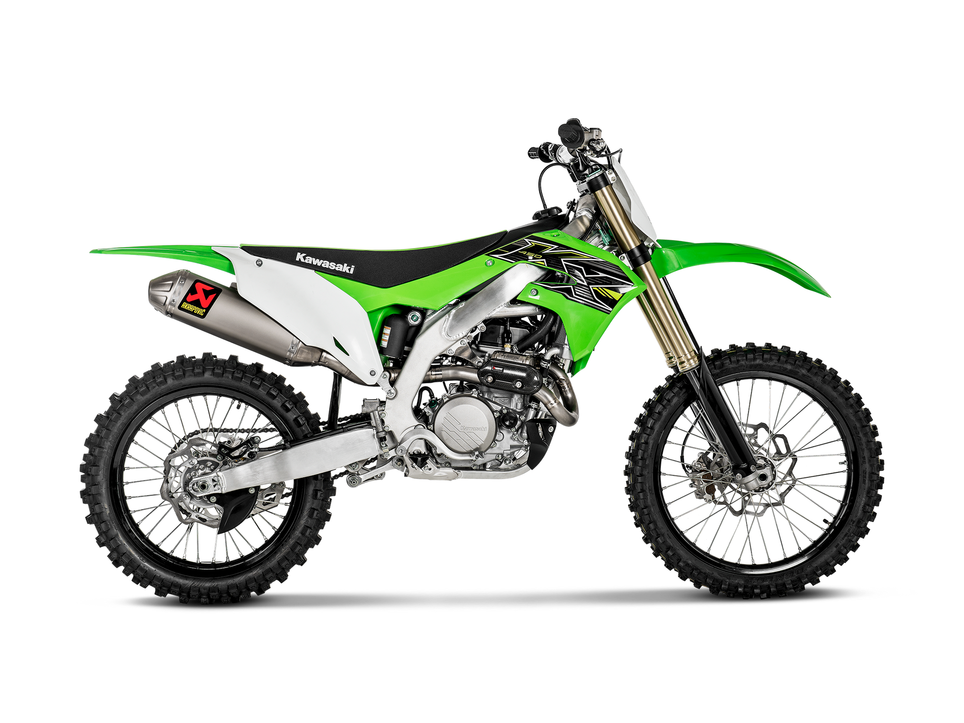 AKRAPOVIC SCARICO COMPLETO TITANIO KAWASAKI KX 450 F / XC 2019-23 - AKRAPOVIC immagine 2