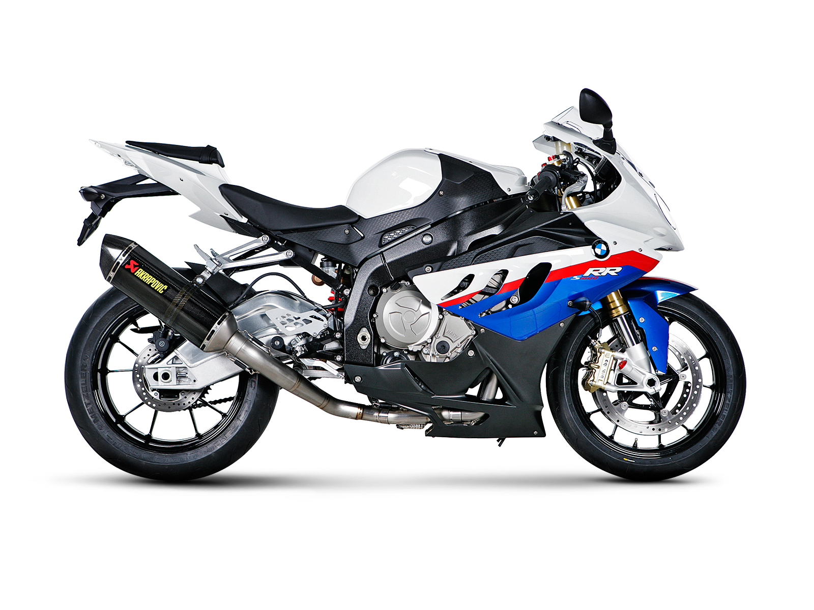AKRAPOVIC TERMINALE CARBONIO RACING BMW S 1000 RR 2010-14 - AKRAPOVIC immagine 2