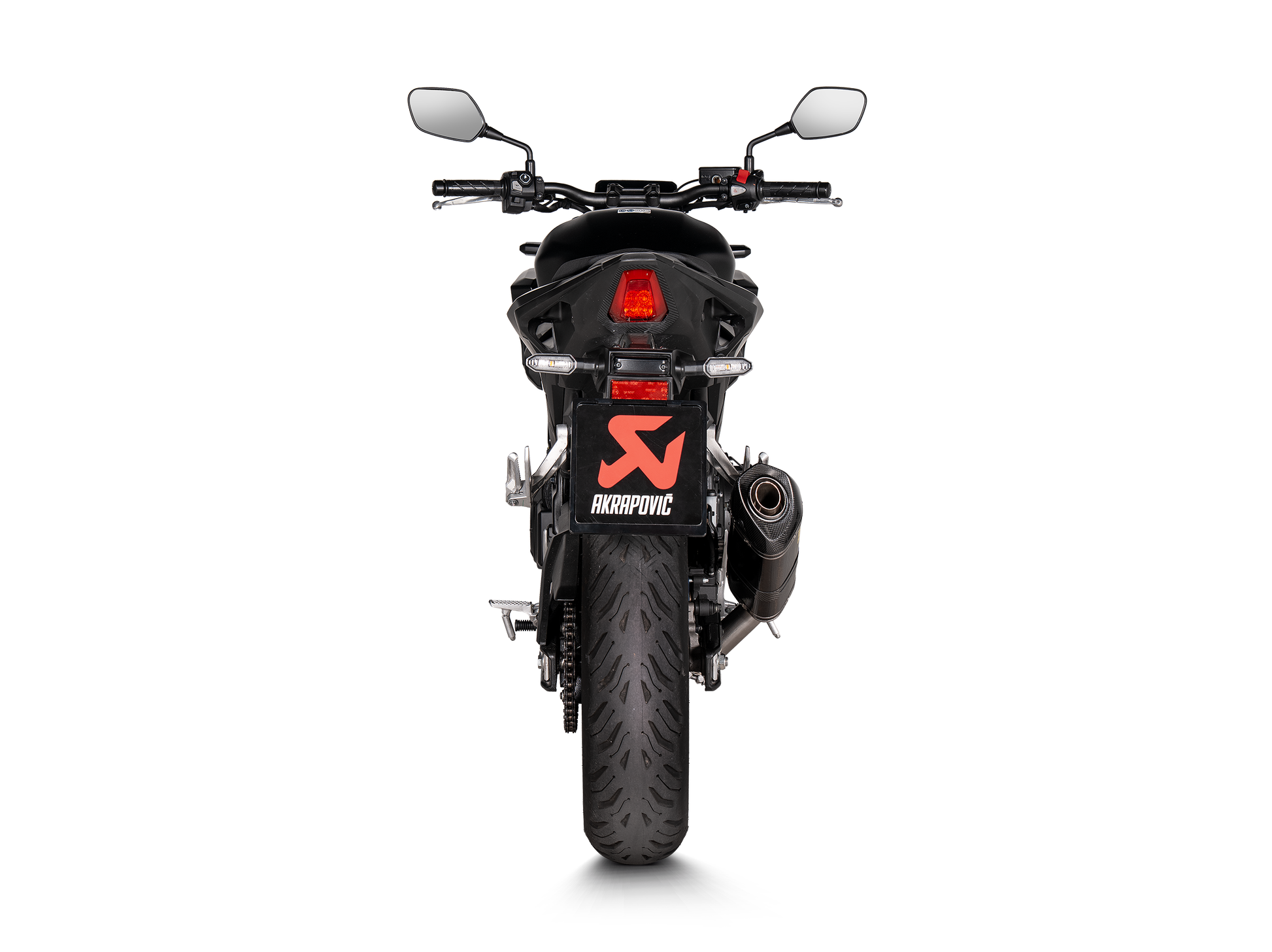 AKRAPOVIC TERMINALE CARBONIO UNIVERSALE CBR 400 / 500 R CB 500 NX500 2025-26 - AKRAPOVIC immagine 4