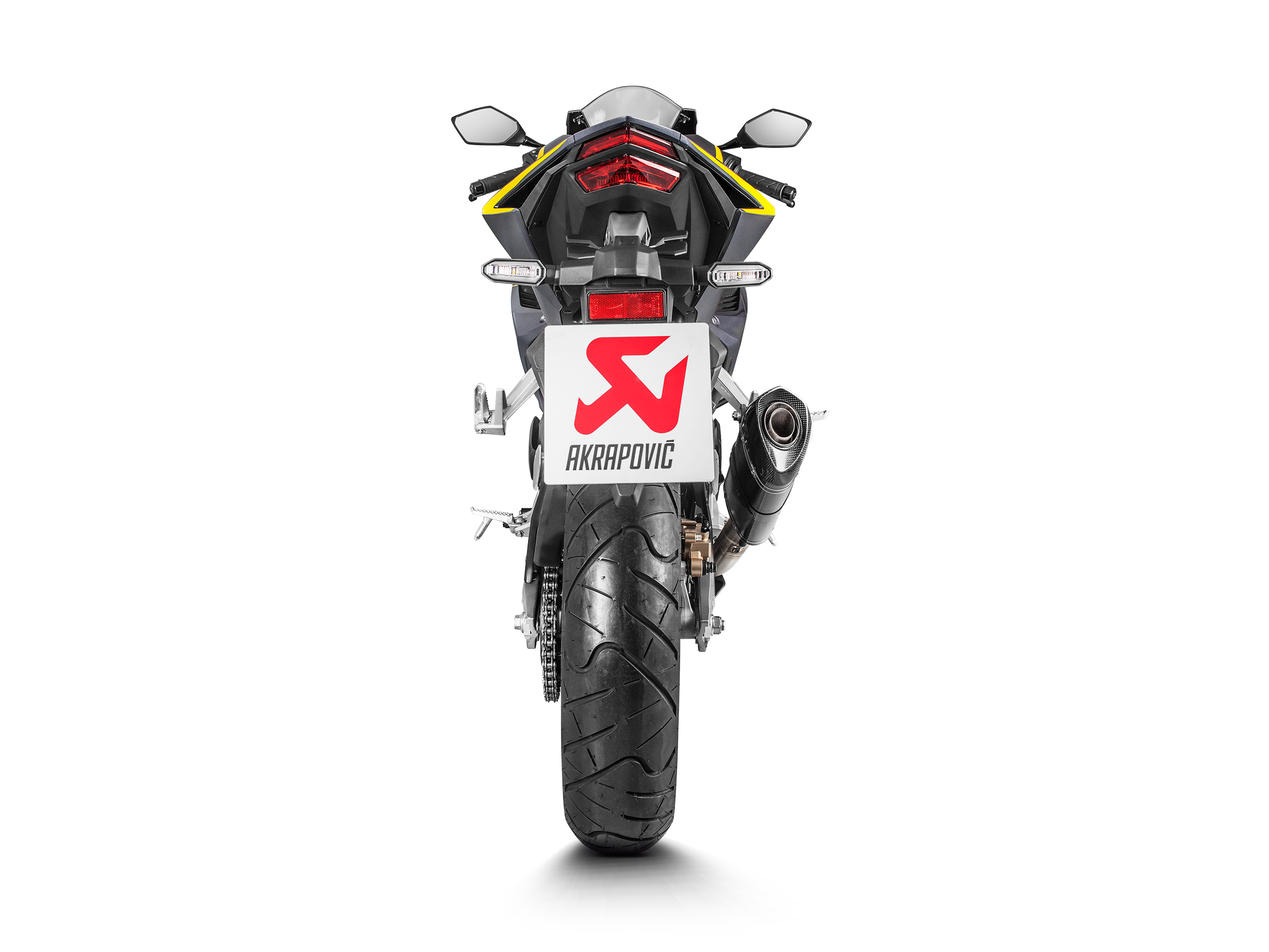 AKRAPOVIC TERMINALE CARBONIO RACING HONDA CBR 250 RR 2017-26 - AKRAPOVIC immagine 4