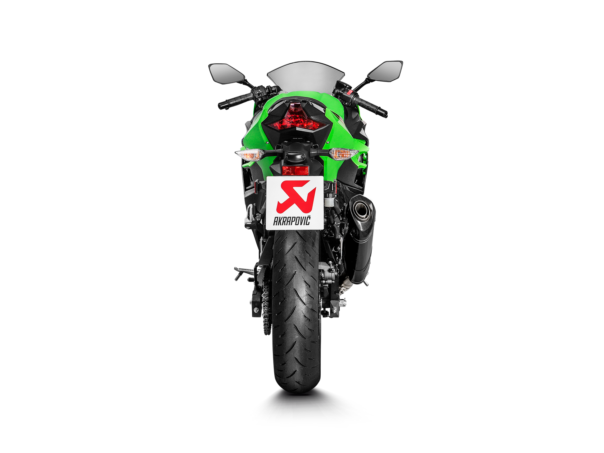AKRAPOVIC COLLETTORI SCARICO ACCIAIO INOX RACING KAWASAKI NINJA 400 Z400 2018-23 - AKRAPOVIC immagine 6